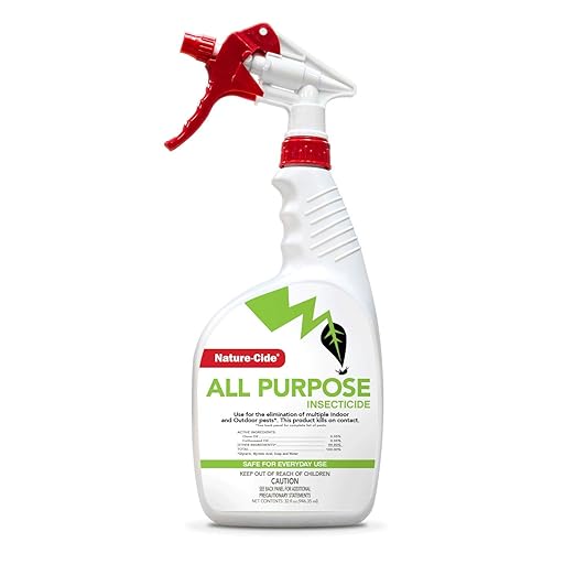Nature-Cide All Purpose Insecticide. All Natural, Plant-Based Roach Killer, Spider, Mosquito and Ant Spray to Keep Your Home Safe. Kills on Contact. No Strong Odor. 32 oz