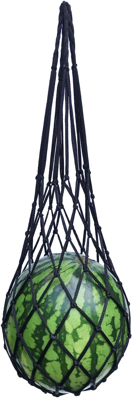 Belit 10 Pack Melon Hammock net Bag to Prevent Falling,Perfect for Growing Cantaloupe Pumpkin Watermelon in Vertical Garden Black