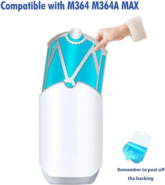 Refill Cartridge Compatible with Zevo Plug-in Light Refill M364 M364A and Max, 8 Pack