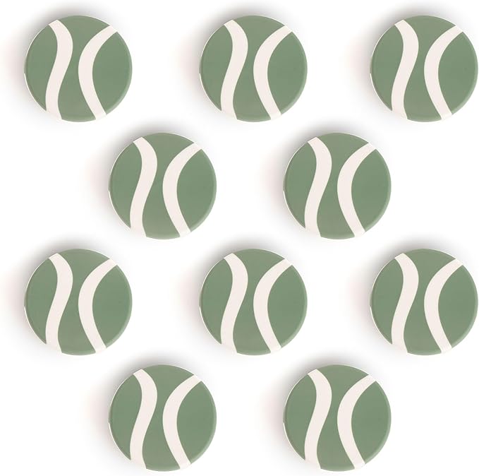 Gardyn Caps for Your Gardyn Hydroponics Growing System & Indoor Garden - Perfect Solution for a Cleaner & More Beautiful Garden - Must-Have for Growing Fewer Than 30 Plants - 10 Pack, Sage Green