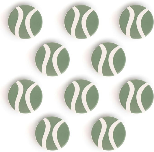 Gardyn Caps for Your Gardyn Hydroponics Growing System & Indoor Garden - Perfect Solution for a Cleaner & More Beautiful Garden - Must-Have for Growing Fewer Than 30 Plants - 10 Pack, Sage Green