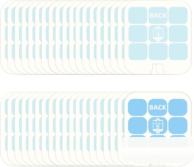 40 Pack Refill Glue Cards Compatible with Safer Home SH502 and Dynatrap DT3005W Dot Indoor Fly Trap Plug-in Insect Trap Replacement Sticky Glue Boards