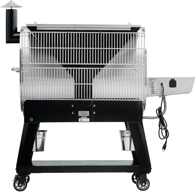 recteq Pellet Grill Smoker - Flagship 1600, Wood Pellet Smoker, BBQ, Wi-Fi Smart Grill, 1667 Sq. In. Cook Space, 40 lb Hopper