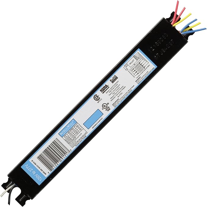 OHLECTRIC Replacement for ICN-4P32-SC 3 & 4 Lamp T8 Fluorescent Electronic Ballast - Standard and Energy Efficient Ballasts - 120-277 Volt - Instant Start - UL Approved - OL-45323