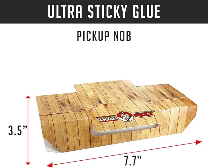 Roach Traps Indoor Sticky (18 Pack) - Glue Traps for Roaches Bug Traps with Roach Bait Traps - Long Lasting Non-Toxic Children and Pet Friendly - Trap a Pest