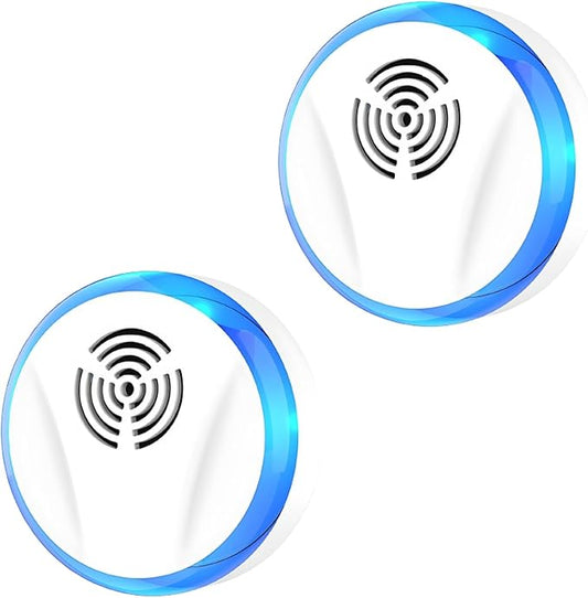 Ultrasonic Pest Control Repeller Indoor Plug in for Rodent Control, Mosquito Repellent, Cockroach Killer, Spider Deterrent, Electronic Mice Repellent. (2, White)
