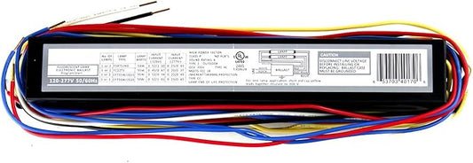 Diodesy- Electronic Fluorescent Ballast T5 Instant Start Multi-Volt 120-277V 55W High Output Linear Ballast 50/60Hz Class A Use with One or Two F54T5 FC40T5 F55W/2G11 F50/2G11 Lamps UL Approved