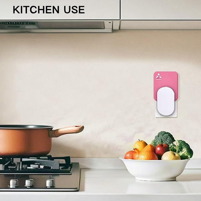 36 Pcs Sticky Refill Glue Cards, Compatible with Safer Home SH502, Dynatrap DT3005W-DS3, DT23005-06, Targets Moth, Fly, Mosquito, Gnat and More, Safe and Super Sticky (Peach Pink)