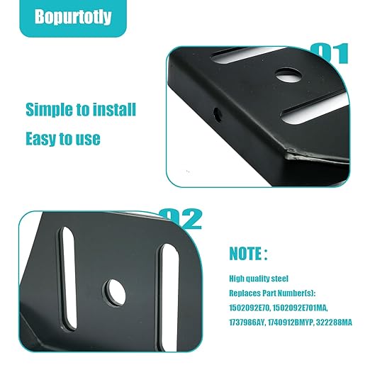 Set of 2 Snow Blower Skid Shoe Kit 1740912BMYP for Murray Craftsman Replacement Part