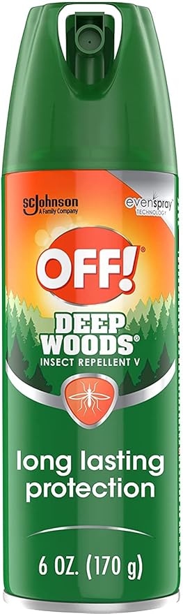 RaidOFF Off Deep Woods Insect Repellent 6oz (Pack of 9)