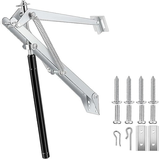 CHANGE MOORE Auto Vent Opener Automatic Greenhouse Window Opener Roof Vent Opener Auto Vent Kit Sensitive Gardening Tools Automatic Greenhouses Supplies (Dual Spring Up to 33lbs)