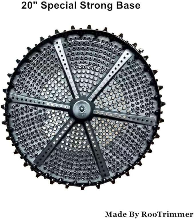 25 Gallon Air Pruning Containers 5-Pack, 100 Liter 20" X 20" D/H Special Packing Interlocked Large Air Root Pruning Planters for Big Tree Grow Outdoor(5 Pack 26 Gallon), Black