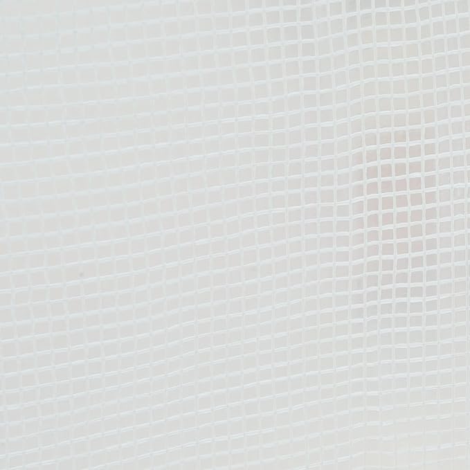 Outsunny 15' x 7' x 7' Walk-in Tunnel Greenhouse, Large Heavy Duty Garden Hot Green House Kit with 6 Roll-up Windows & Roll Up Door, Steel Frame for Garden Plants, White