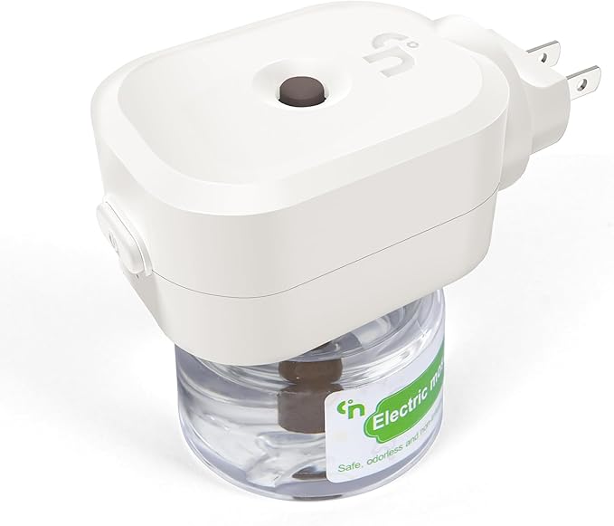 Mosquito Repeller Indoor Use, Electronic Mosquito Repellent Plug in Wall Outlet, Include 1 Pack 280 Hr Refills for Home, Bedroom, Office