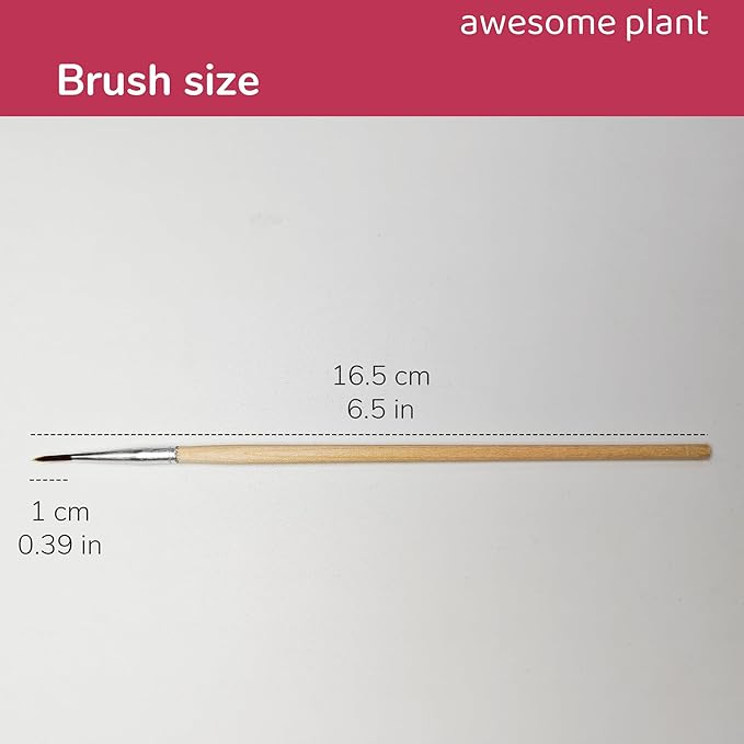 12 Pcs Pollination Brush for Indoor Hydroponic Gardens, Pollinator Tool for Aerogarden Ahopegarden and all Hydroponics Growing System Kit, Use on Tomatoes, Peppers, Strawberries and More