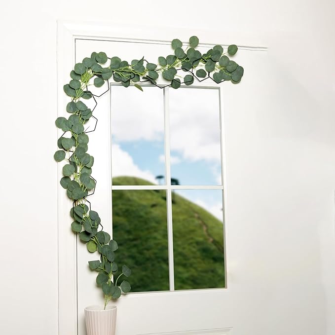 17PCSMetal Hanging Trellis for Pothos Plant Climbing Support | Vine Wall Lattice for Indoor and Outdoor Garden | House Accessories for Climbing Plants | Small Metal Trellis for Lattice Support