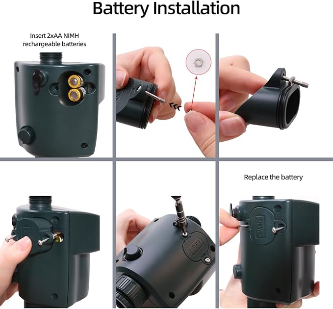 Solar Motion Activated Sprinkler to Deter Animal Cat, Birds, Dogs Repellent Outdoor Lawn Motion Sensor Water Sprinkler for Garden 2 Pack