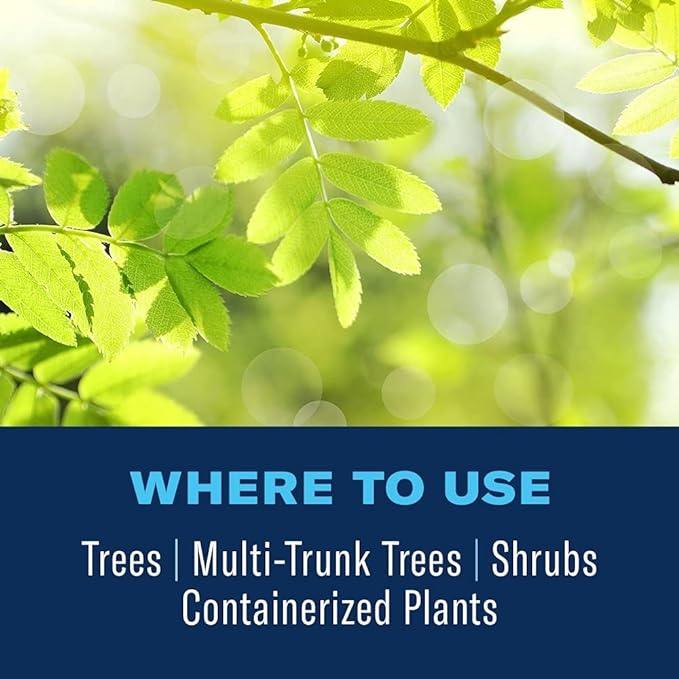 BioAdvanced 12 Month Tree and Shrub Fertilizer, Protect & Feed Concentrate, 64 oz, Insect Killer and Plant Food