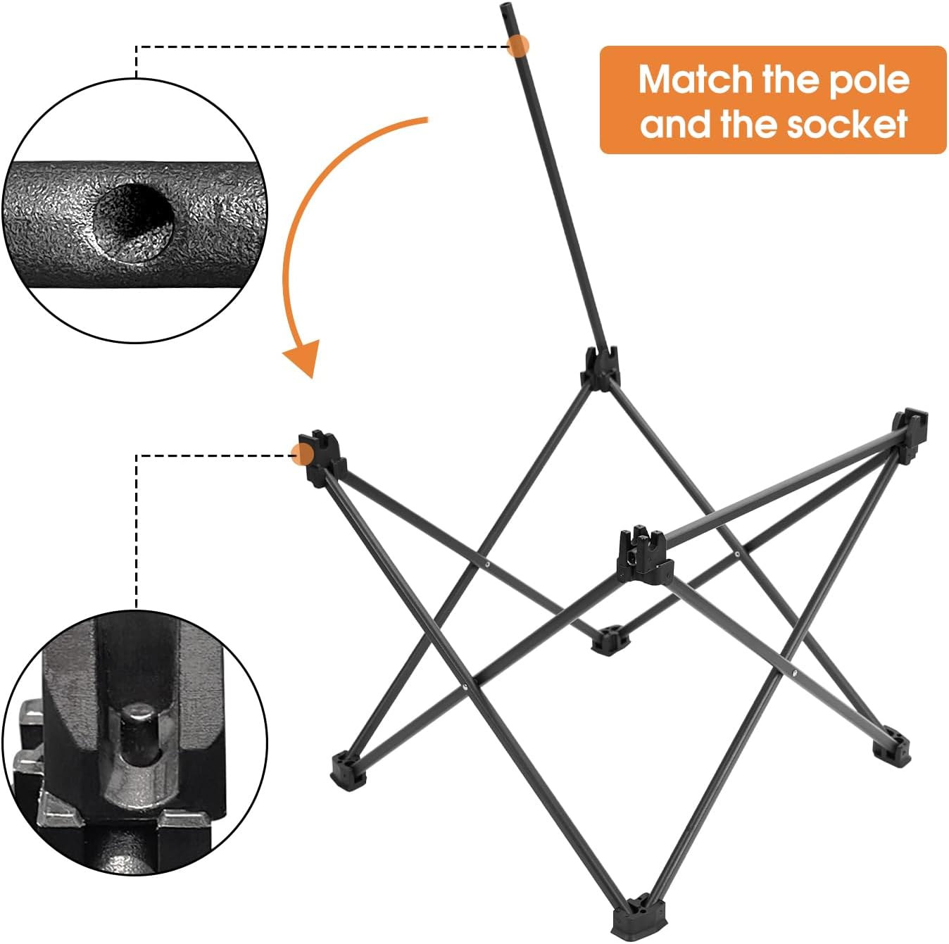 MOON LENCE Folding Beach Table, Small Folding Table, Outdoor Ultralight Aluminum Camping Table, Portable Compact Backpacking, Travel Table for Beach, Picnics, Cooking, Hiking