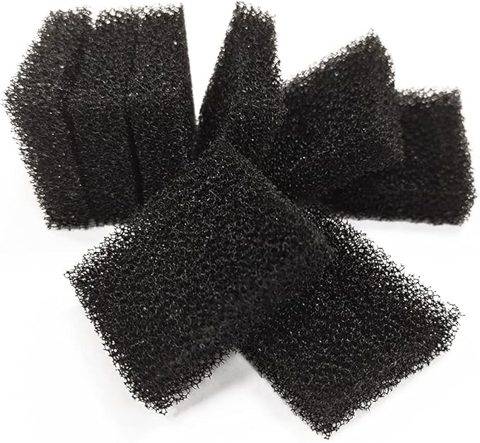 30-Pack Pump Filter for Aerogarden Hydroponic Growing System, Pump Filter Sponge Replacement Accessories Compatible with Aerogarden Plant Germination Kits
