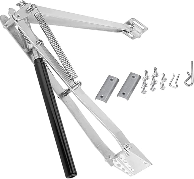 Automatic Greenhouse Ventilation Solar Thermal Roof Ventilation Automatic Window Opener, Greenhouse Roof Ventilation and Cold Frame Greenhouse Automatic Temperature Control Support Accessories(1Set)