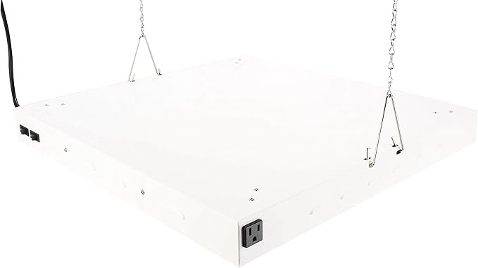 2Ft X 24In 8Lamps 200W T5 Fluorescent Grow Lights with 6500K Grow Lamps and 20000 Lumens & High PPFD, Great for Seeding, Colon, and VegGrowing Stages! Fast Growing!