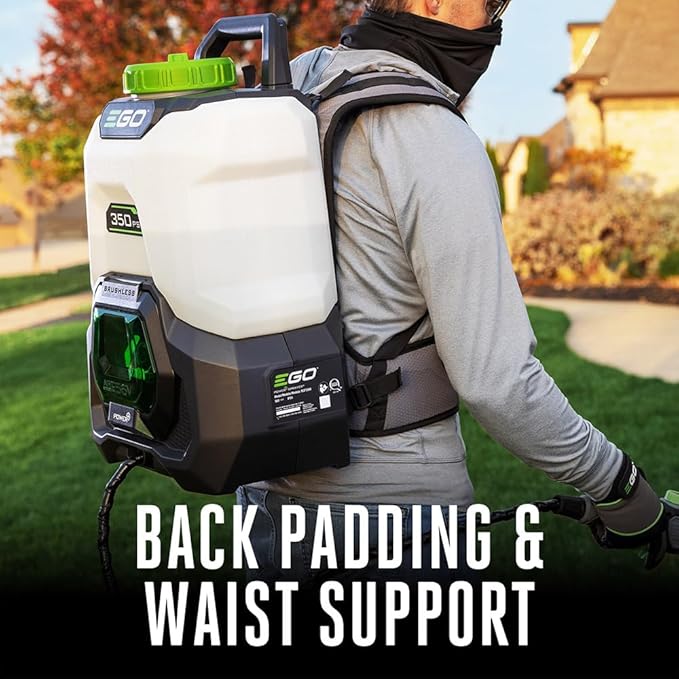 EGO POWER+ 4 Gallon, Backpack Sprayer for Lawn and Garden, Electric Pump, Battery and Charger Not Included - BSP3500