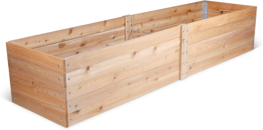 Infinite Cedar Select Cedar Raised Garden Bed (2' x 8' x 17.5" H)