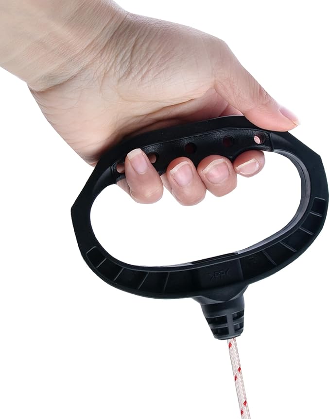 ZLKSKER Recoil Starter Handle with Pull Cord, Gasoline Engine Start Pull Handle & Rope, Generator Lawn Mower Trimmer Snowblower Engine Starter String