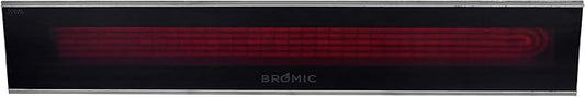 Bromic Platinum Smart Heat Marine 2300W Electric Patio Heater - Radiant Infrared, 220V-240V, Black Finish - BH0320015