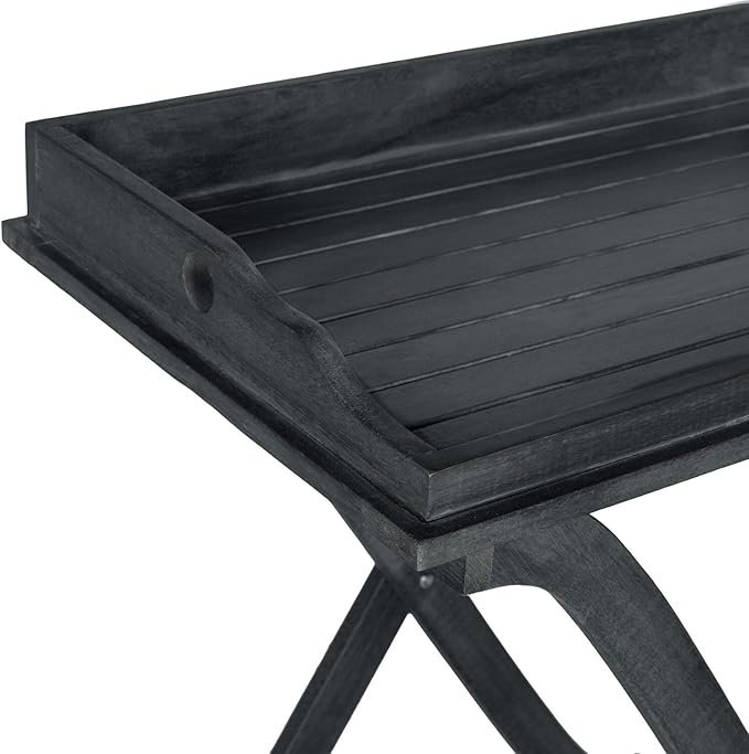 SAFAVIEH Outdoor Living Collection Covina Tray Table