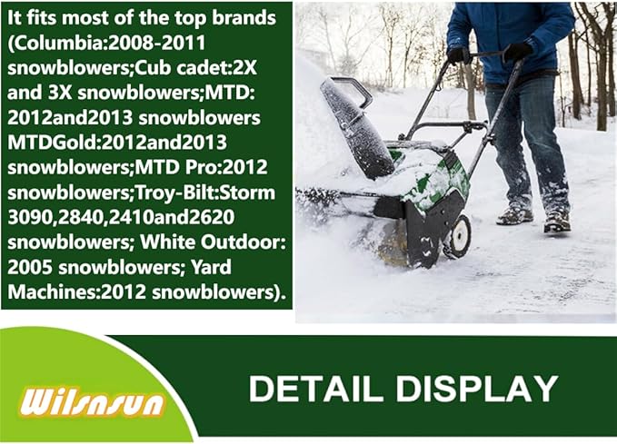 946-04230B 746-04230B Auger Clutch Cable for MTD Craftsman Troy-Bilt Cub Cadet Snow Blower 946-04230A 946-04230 746-04230 Clutch Cable