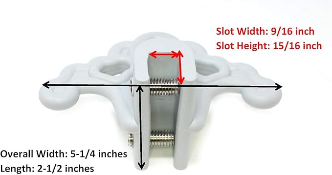 Plastic Roof Ice Guard Snow Guard Snow Stops for Standing Seam Metal Roofing - Multi-Color/Multi-Pack Listing (10, Light Grey)