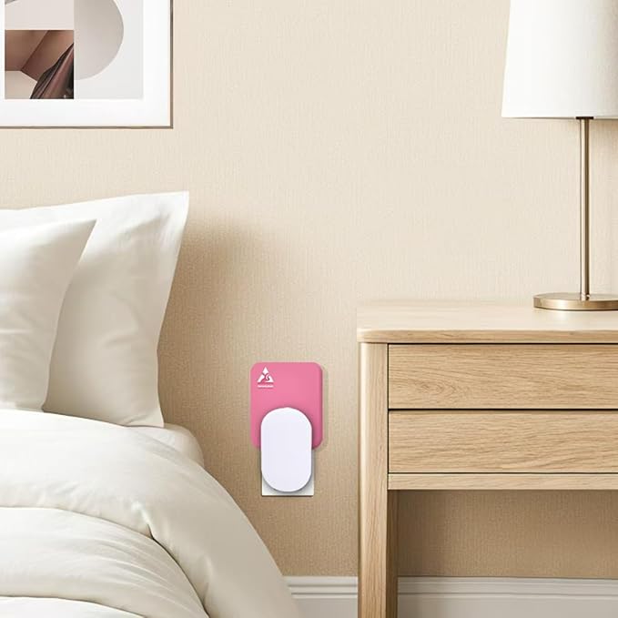 36 Pcs Sticky Refill Glue Cards, Compatible with Safer Home SH502, Dynatrap DT3005W-DS3, DT23005-06, Targets Moth, Fly, Mosquito, Gnat and More, Safe and Super Sticky (Peach Pink)