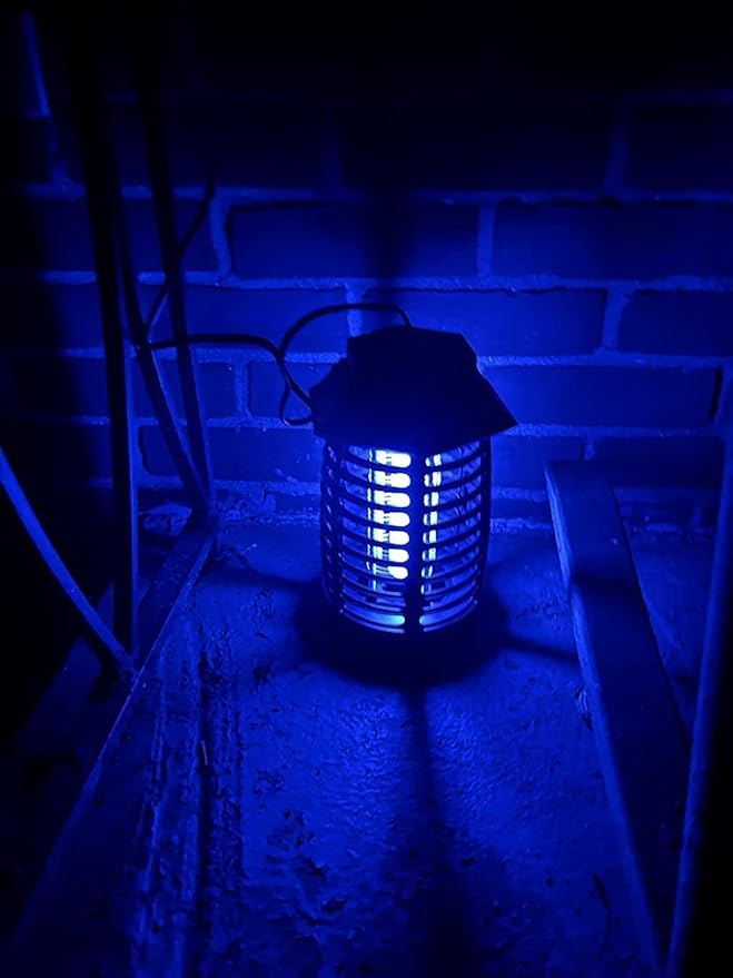 Bug Zapper, 3000V High Powered Mosquito Fruit Fly Zappers Killer, Insect Fly Swatter Zapper Mosquito Trap Outdoor, Fly Traps, Gnat Killer for Indoor, Home, Garden, Backyard