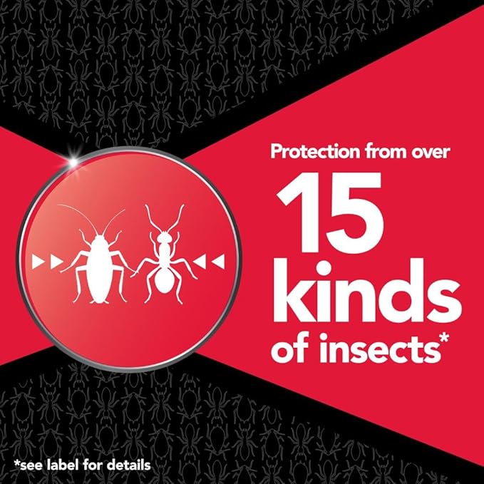 Raid MAX Perimeter Protection Refill, Up to 18 Months of Protection, Indoor and Outdoor Use, 1 Gallon (3.78 l)