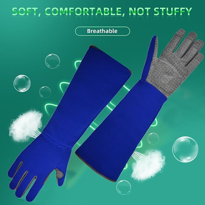 3-in-1 Gloves for Gardening, Farming & Cleaning, Stab-Proof, Anti-Slip, Wear-Resistant, Comfort, Breathable, Durable