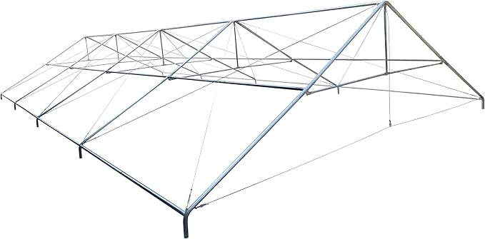 DELTA 40'x20' PVC Marquee Tents for Parties, Large Party Tent, Outdoor Wedding Tent, Heavy Duty Fire Retardard Waterproof Canopy, Carpas para Fiestas,Outdoor Event + 7 Storage Bags