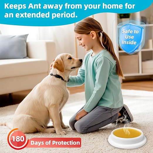 64 Pack Ant Killer Gel Bait, Long Lasting Indoor & Outdoor Ants Bait for Effective Ant Control, Safe & Easy to Use Pest Control for All Common Household Ants, Mess-Free Gel Stations