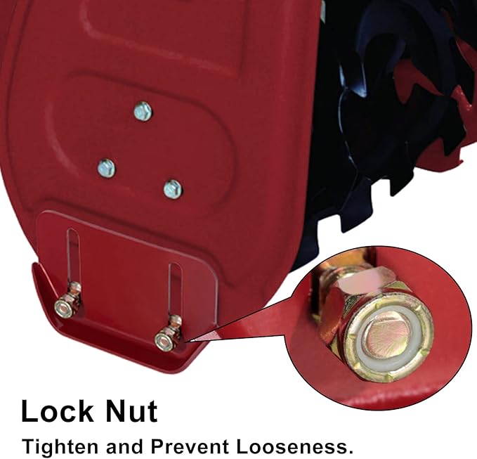 KOOTANS 1pair 784-5580 Snow Thrower Slide Plate Shoes Heavy Duty Metal Snow Blower Slide Skids Replace for MTD 784-5580-0637 Cub Cadet Yardman Troy Bilt Craftsman, for Stens 780-420 (Red)