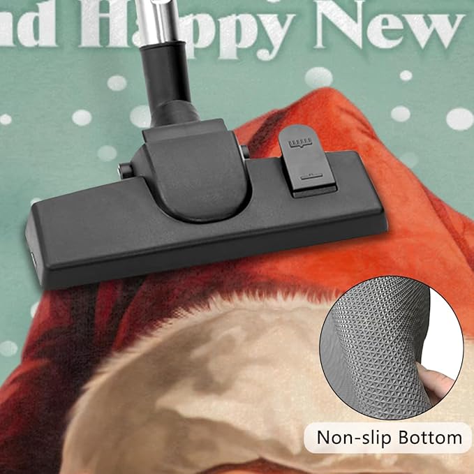 Christmas Half Round Door Mat, Merry Christmas Funny Santa Semicircle Door Mats, Non Slip Area Rug Soft Doormat for Indoor Entrance Wear Resistant Welcome Mat for Garage Patio Home Decor 24 x 36 In