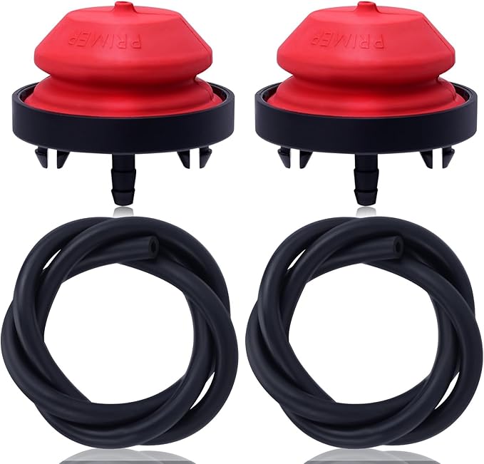 Hipa 2 Pack 951-10888A 570682A Primer Bulb Fits for Craftsman MTD Cub Cadet Troy Bilt Yard Machine Snow Blower 951-10639A 951-10888B 751-10888 Primer Bulb Assembly for Tecumseh HMSK100 HMSK105 HMSK110