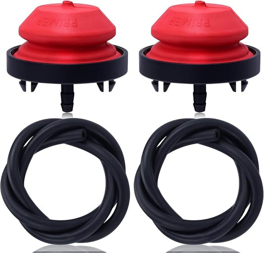 Hipa 2 Pack 951-10888A 570682A Primer Bulb Fits for Craftsman MTD Cub Cadet Troy Bilt Yard Machine Snow Blower 951-10639A 951-10888B 751-10888 Primer Bulb Assembly for Tecumseh HMSK100 HMSK105 HMSK110