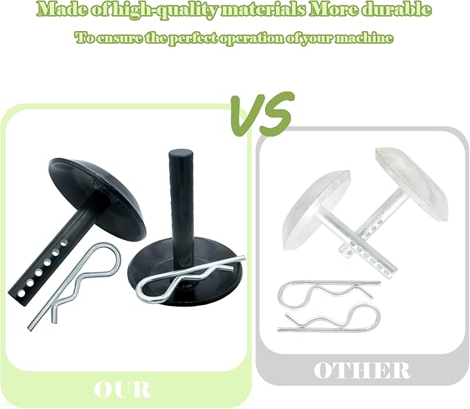 69212 Snow Plow Skid Shoe Blade Protector Skid Shoe Replacement Plow Skids (2 pcs)