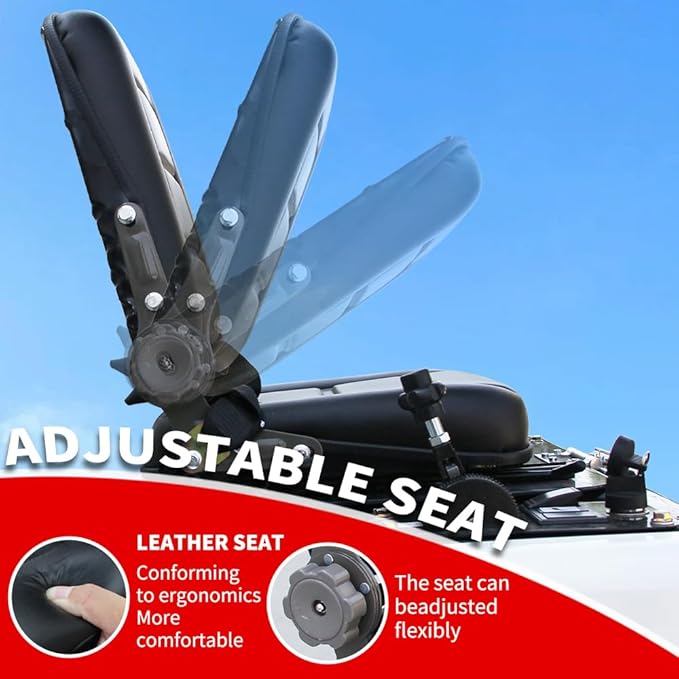 Mini Excavator for 1 Ton B&S Engine with Hydraulic Thumb Clamp,Standard Bucket, 200mm Bucket,Ripper, Mud Bucket, Rake, Auger,Grapple, Quick Change Attachments (W 7 attachments-2)