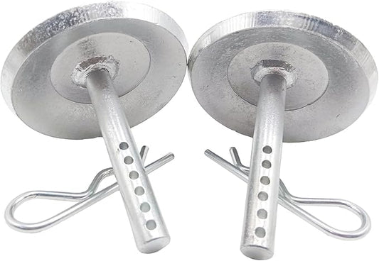 2Pack 2205071 2208864 Snow Plow Skid Shoes Replaces Part ATV UTV Polaris K-Plow Nos Hardened Steel Snow Plow Non-Slip Base