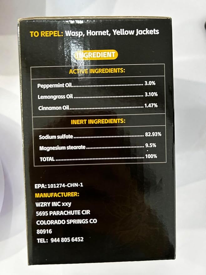 36PCS Wasp Repellent Balls, Natural Peppermint Oil Bee Repellent for Indoor Outdoor Home Kitchen, Natural Pest Control, Repels Bee, Yellow Jacket, Hornet, Wasp, Safe for Pet Kids