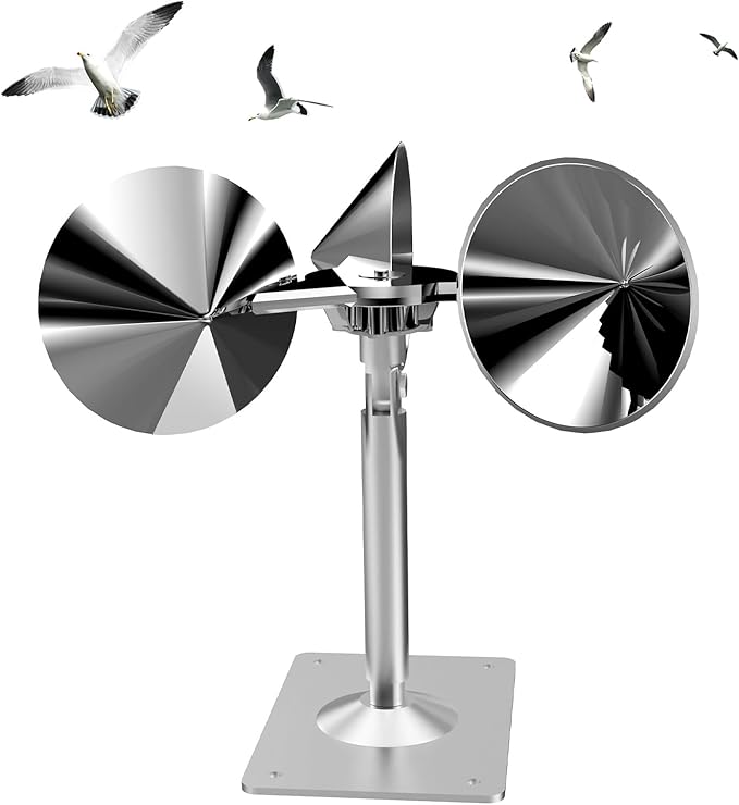 Bird Reflectors to Keep Birds Away, Scare Devices- Bird Spinners to Keep Pigeons Sparrows, and Woodpeckers Away for Outside (1PC)