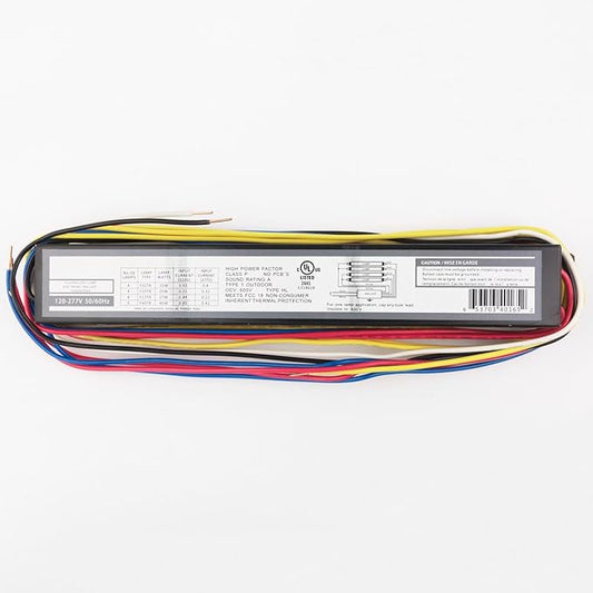 Diodesy- Electronic Ballast T8 Instant Start Multi-volt 120-277V 32W Class A Type 1 Outdoor Rating 50/60Hz Use with Four 32W F32t8 Four 17W F17t8 Four 25W F25t8 Three 40W F40t8 Lamps UL Approved