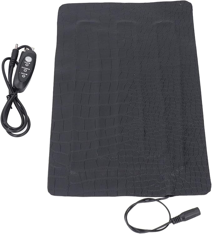 Seedling Heat Mat 3 Gear Temperature Adjustment PU Leather Hydroponic Plant Heating Pad Ideal for Indoor Gardening (3318)